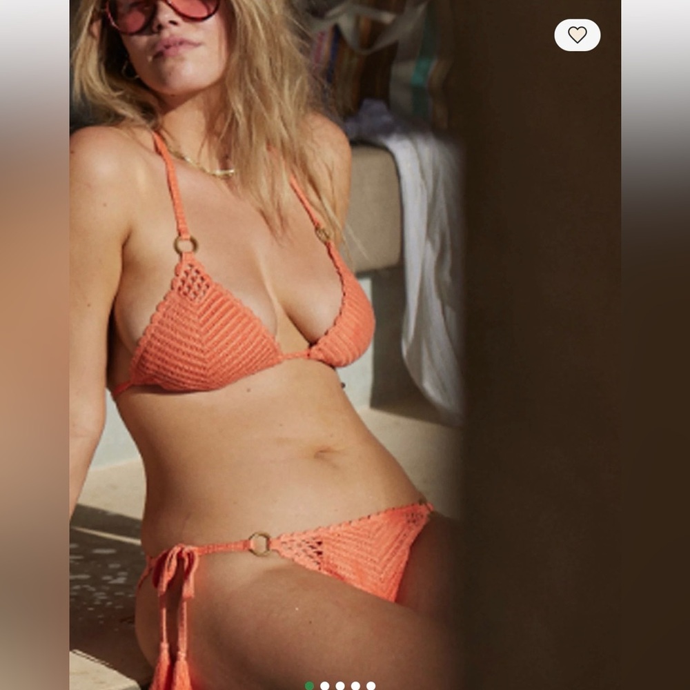 Aerie Vibrant Orange Bikini Set